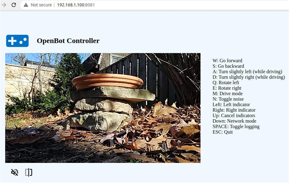 Live teleop web app