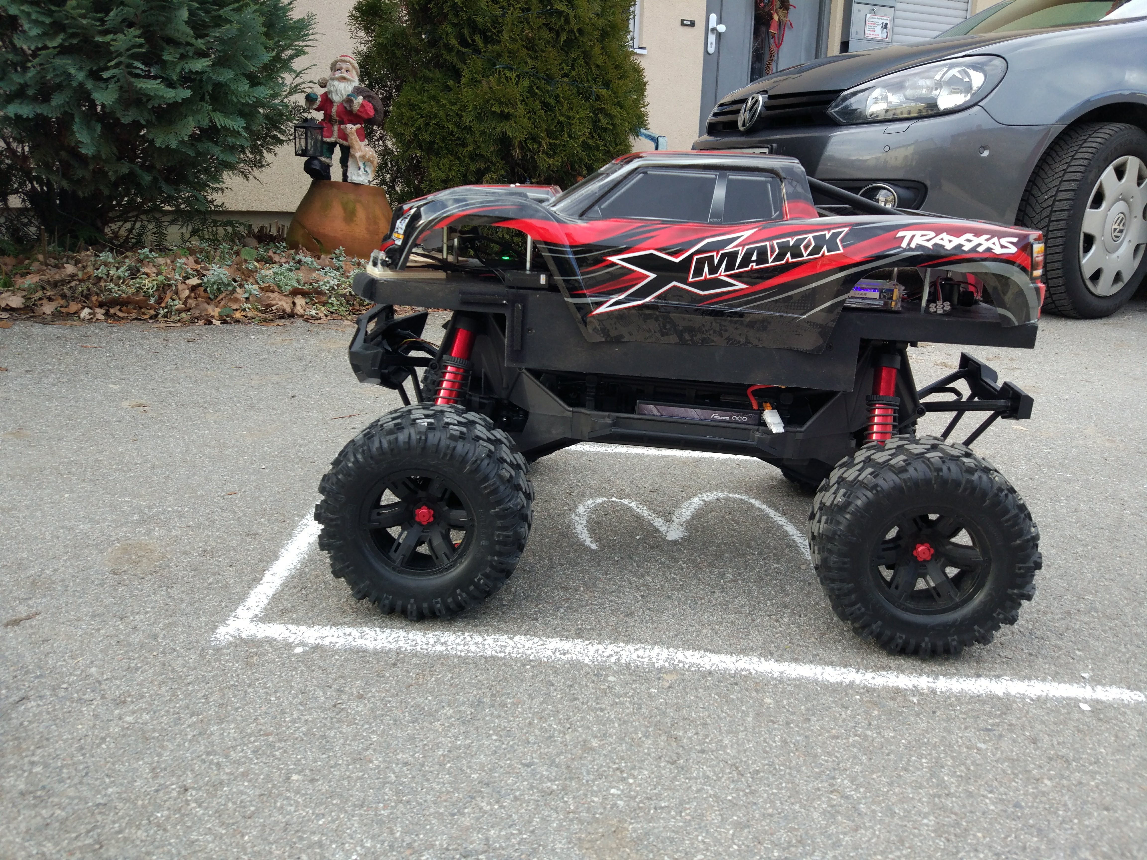 RC truck exterior